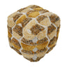 TOV Sawyer Natural Tones Tufted Pouf, image 1