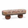 TOV Rizi 53" Textured Wool Upholstered Bench Multi