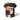 TOV Lucy Mushroom Stool, Mud Brown option, image 1