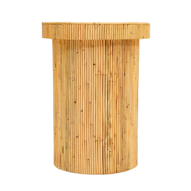 TOV Acadia Rattan Side Table Natural