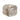 TOV Love Knot Concrete Indoor/Outdoor Accent Stool, Grey option, image 1
