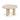 TOV Amora Faux Travertine Indoor/Outdoor Round Accent Table (26"-32")