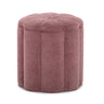TOV Fleur Textured Performance Velvet Storage Ottoman, Mauve option, image 1