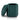 TOV Fleur Textured Performance Velvet Storage Ottoman, Peacock option, image 3
