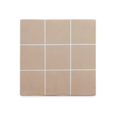 TOV Alma Tile Concrete Indoor/Outdoor Side Table Taupe