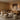 TOV Shag Me Performance Vegan Leather Ottoman, Tan option, image 2