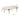 TOV Brno 53.5" Performance Velvet Bench, Off-White option, image 5