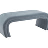 TOV Kenya 48" Performance Velvet Bench Sea Blue
