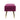 TOV Ziva 31" Velvet Storage Bench, Plum option, image 4