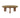 TOV Oani Walnut and Glass Round Coffee Table