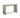 TOV Raya Warm Grey Glass Console Desk