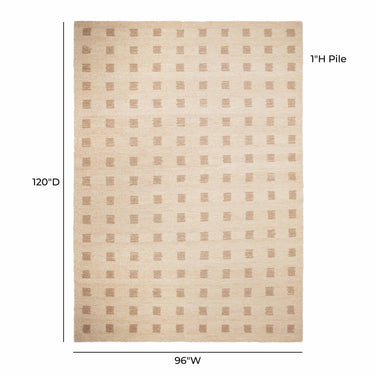 TOV Hari Natural Hand-Tufted Rug Natural 8' x 10'