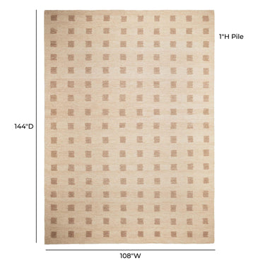 TOV Hari Natural Hand-Tufted Rug Natural 9' x 12'