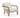 TOV Bekah Cream Texture Weave Accent Chair