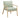 TOV Dixie Mint Green Chenille Velvet Accent Chair