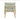 TOV Dixie Mint Green Chenille Velvet Accent Chair