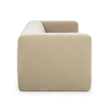 TOV Alder 89" Upcycled Contract-Grade Chenille Sofa Sand
