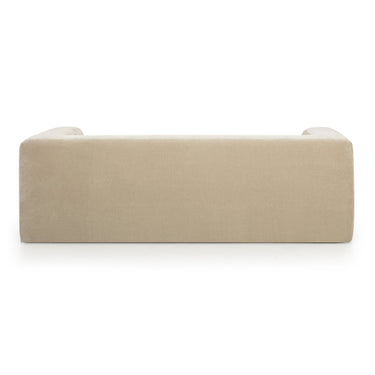 TOV Alder 89" Upcycled Contract-Grade Chenille Sofa Sand