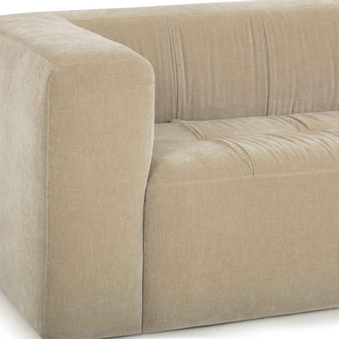 TOV Alder 89" Upcycled Contract-Grade Chenille Sofa Sand