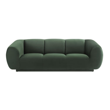 TOV Emmet 90" Performance Velvet Sofa Forest Green