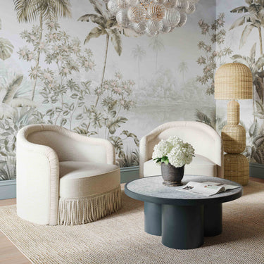TOV Kootu Natural Rattan Floor Lamp Natural