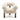TOV Spara Contract-Grade Straight Vegan Shearling Accent Chair, Natural option, image 1
