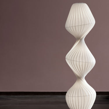 In a living room | TR33 Floor Lamp by Tom Rossau