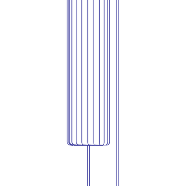Size drawing | TR37 Floor Lamp by Tom Rossau
