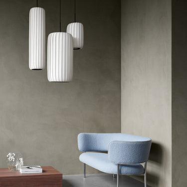 The three sizes hung together | TR37 Pendant by Tom Rossau