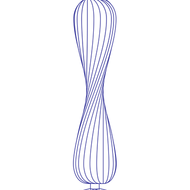 46 in size drawing | TR7 Floor Lamp by Tom Rossau
