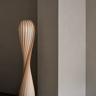 Natural Birch, studio view | TR7 Floor Lamp by Tom Rossau