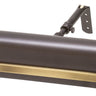 House of Troy Traditional 8" Plug-In Picture Lights with Strap Motif