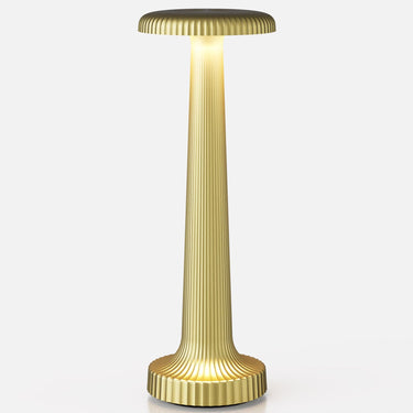 Tall Poppy rechargeable lamp by NEOZ – Satin Brass