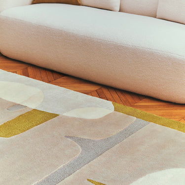 Sirocco wool rug, close-up detail