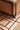 Eclisse wool rug in Brick Red, close-up detail