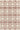 Eclisse wool rug in Brick Red, full view