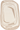 Fragment wool rug in Beige, full view