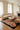 Jungle Forest wool rug, styled in a room