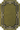 Style wool rug in Green, full view