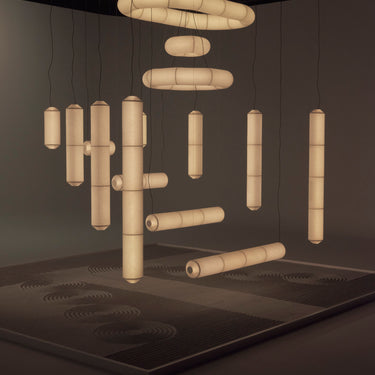 Santa and Cole Tekiò pendant lamp designed by Anthony Dickens