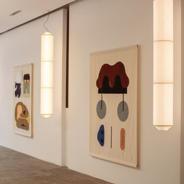Santa & Cole Tekiò Vertical LED pendant light for modern interiors