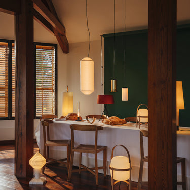 Santa & Cole Tekiò pendant light for hotel lobby lighting