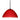 Besa Tessa bell-shaped pendant featuring a red matte glass shade with warm ambient illumination