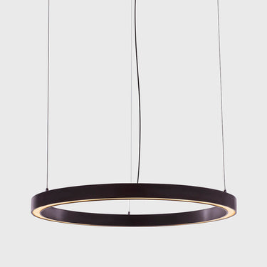 Viso The Ring circular pendant in Statuary Bronze, 48 in, product photo