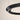 Designer LED pendant light with floating ring design and chrome accents
