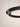 Designer LED pendant light with floating ring design and chrome accents