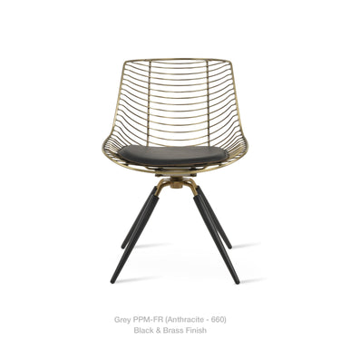 Tiger Carrot Swivel Chair by SohoConcept - New