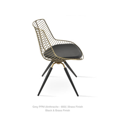 Tiger Carrot Swivel Chair by SohoConcept - New