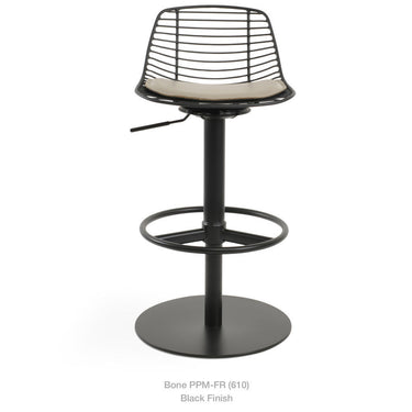 Tiger Mini Piston Full Footrest Stools by SohoConcept - New