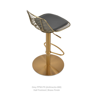 Tiger Mini Piston Half Footrest Stools by SohoConcept - New